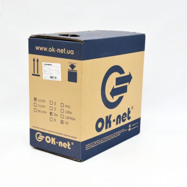 Кабель U/UTP 4x2х0,51, кат. 5е, зовнішній КПП-ВП (100), 305 м - Зображення 2