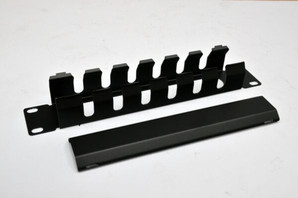 Кабельний організатор 10", 1U, перфорований - Зображення 2