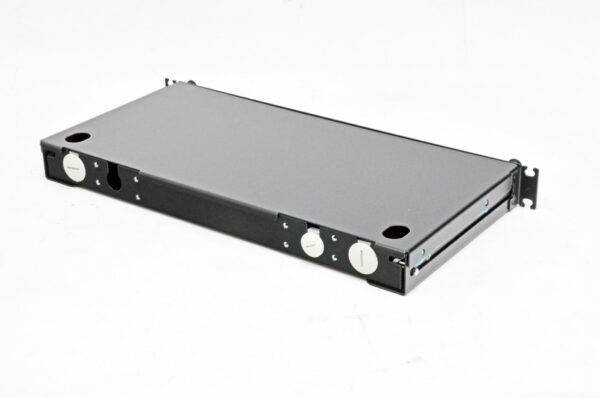 ВО патч-панель LAN1 з 12xLC Duplex адапт., 24 пігтейл., сплайс-касетами, MM, OM3/OM4, 1U - Зображення 2