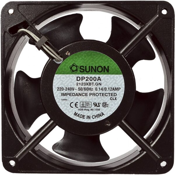 Вентилятор до шаф на підшипниках (120х120х38) - Зображення 2