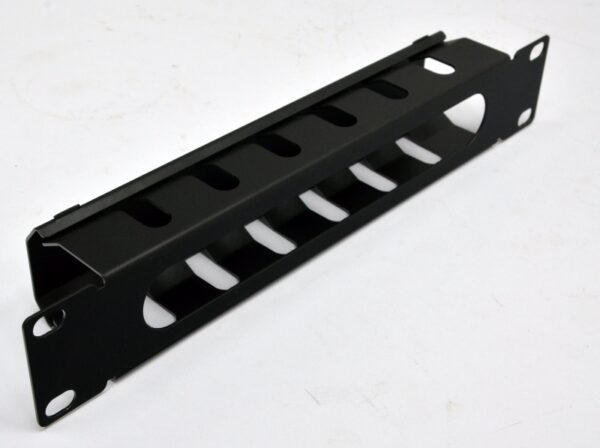 Кабельний організатор 10", 1U, перфорований - Зображення 3