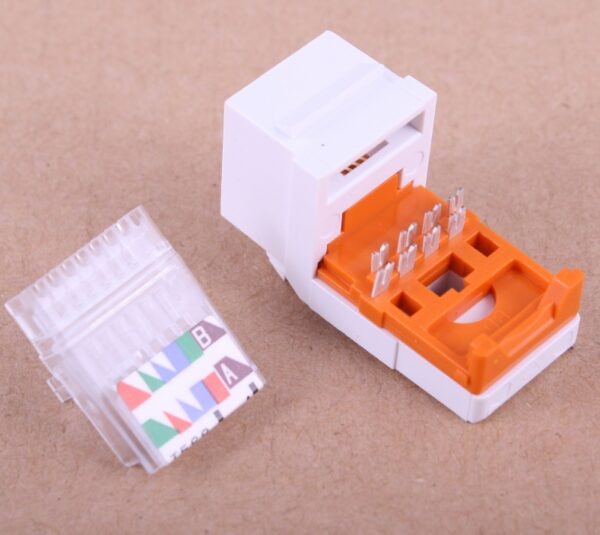 Модуль Keystone RJ45, кат. 5e, UTP, білий, Panduit NetKey - Зображення 4