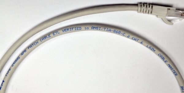 Патч-корд мідний UTP кат. 6, 24AWG, 3.0 м, LSZH, сірий, EPNew - Зображення 4