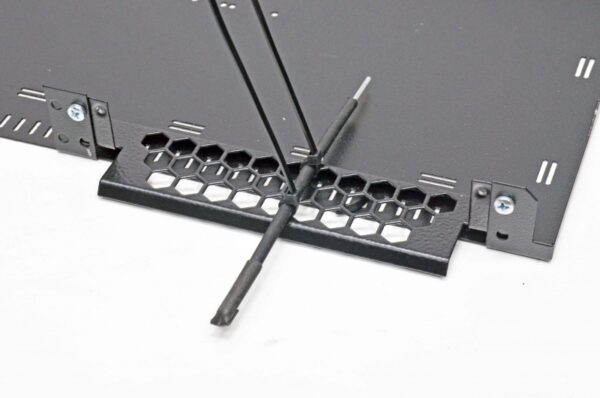 Задній кабельний організатор "сота" для панелей FOPE, сіра - Зображення 5