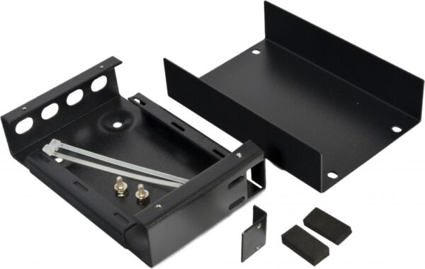 Міні-бокс для ВО адаптерів, (120х80х28мм) 4 FC/ST, чорний CMS - Зображення 5