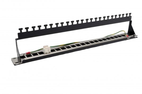 Патч-панель під 24 модуля Keystone (slim), 1U із заднім організатором, EPNew - Зображення 5