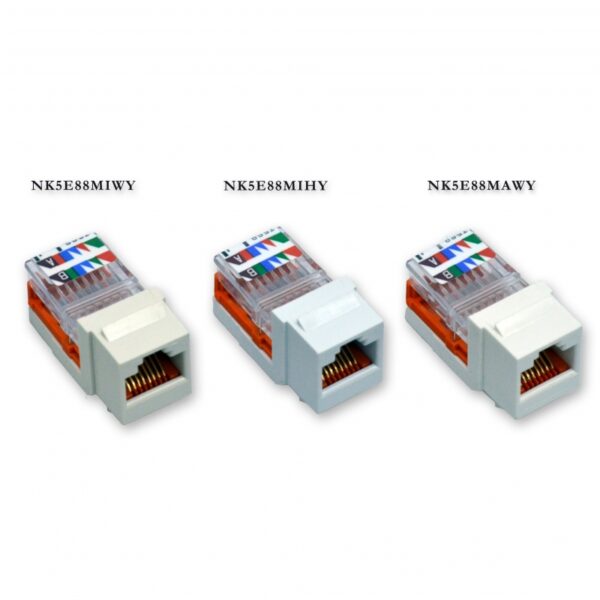 Модуль Keystone RJ45, кат. 5e, UTP, білий, Panduit NetKey - Зображення 5