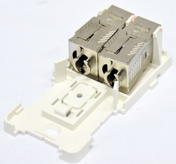 Розетка зовнішня для 2-х модулів KeyStone, без модулів, біла, Panduit NetKey - Зображення 7