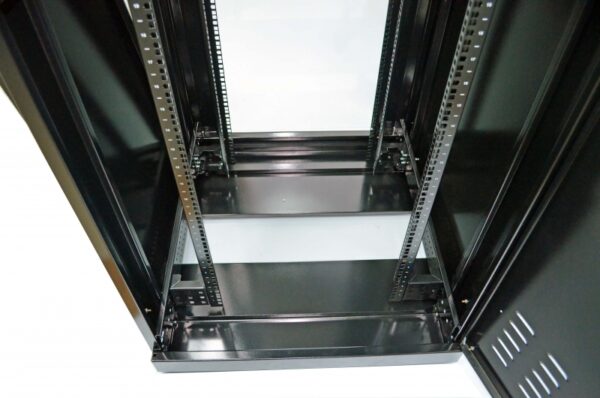 Шафа 19" 45U, 800х865 мм (Ш*Г), сірий - Зображення 9