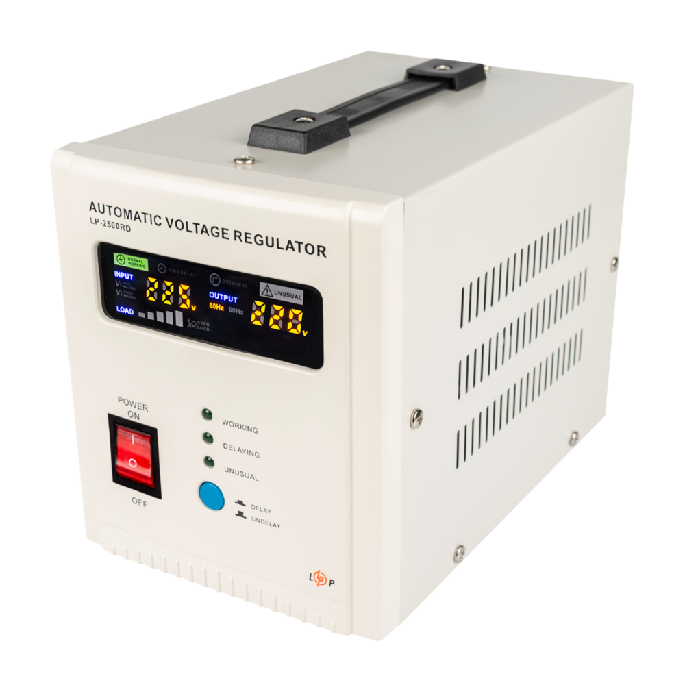 Стабілізатор напруги LP-2500RD (1500Вт / 7 ступ) - Зображення 2
