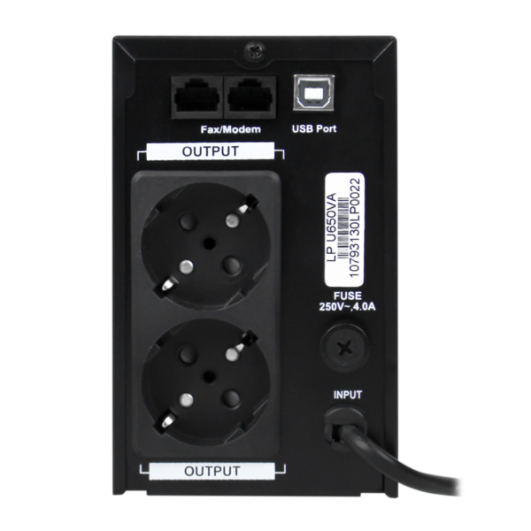 Лінійно-інтерактивне ДБЖ LP U650VA (390Вт) - Зображення 7