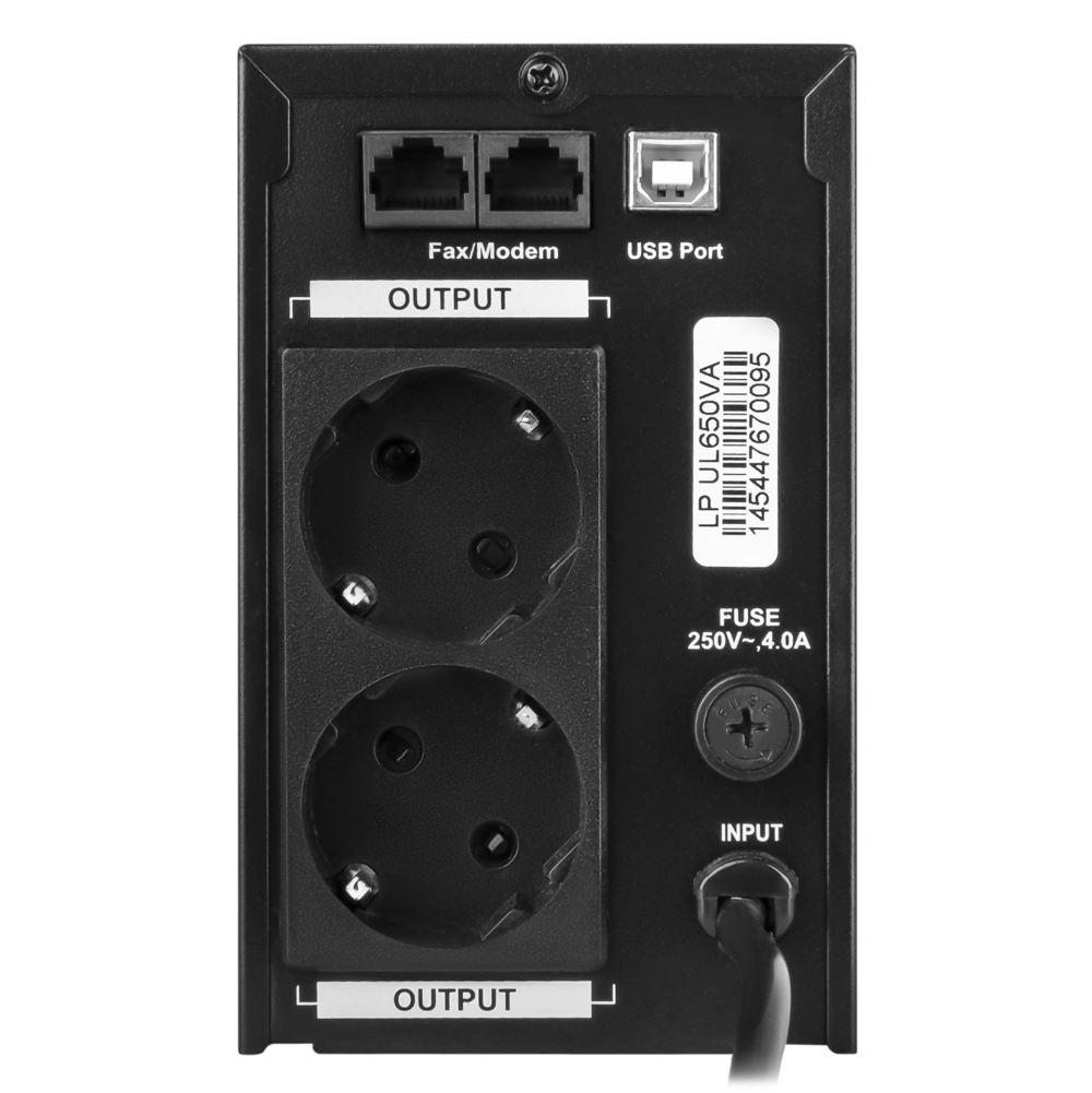 Лінійно-інтерактивне ДБЖ LP UL650VA (390Вт) - Зображення 4