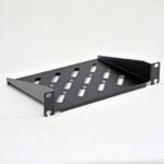 Полиця консольна 10 ", 160мм, 1U, чорна.