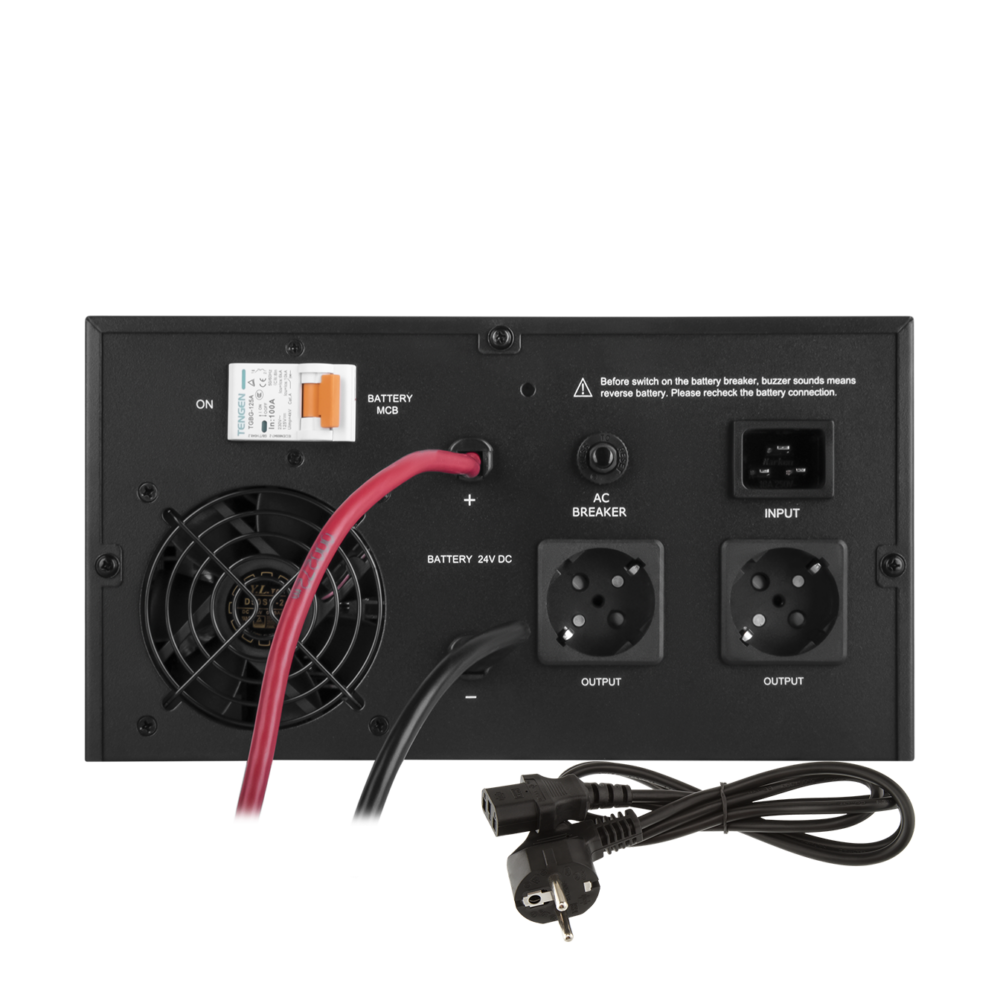 ДБЖ з правильною синусоїдою 24V LPE-B-PSW-2300VA+ (1600Вт) 1-40A — изображение 4