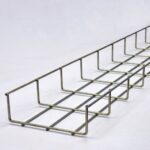 Лоток сітчастий 150х50, дріт Ø4 мм, білий цинк, 2,5м