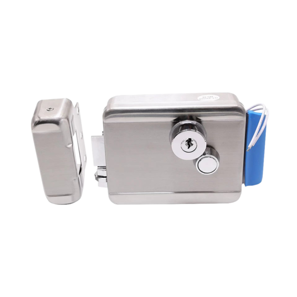 Замок електромеханічний (накладний) GV LEMch-111 Stainless Steel - Зображення 2