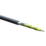 ВО кабель U-DQ(ZN)(SR)H 1x24 E9 SMF-28e+® ITU G652.D CT 5.0, гофр. броня, LSZH/FRNC (Eca), Corning