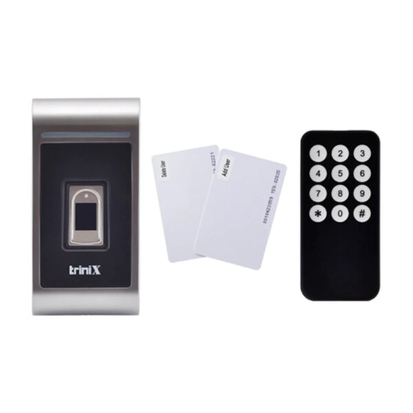 Біометричний антивандальний термінал з WiFi Trinix TRR-1102MFI(WF) зі зчитувачем відбитків пальців і карт Mifare — изображение 2