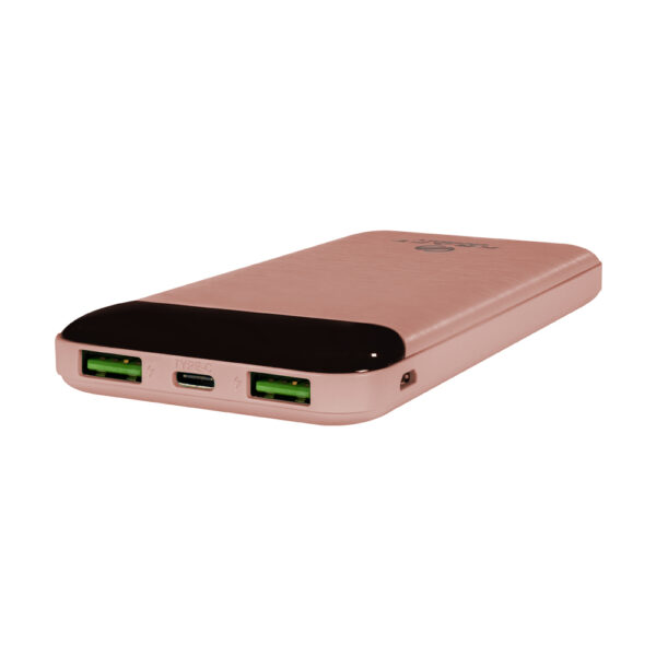 Повербанк 10000mAh Power Bank Kraft KPB-2010FC Pink 22.5W QC3.0 - Зображення 2
