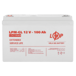 Акумулятор гелевий LPM-GL 12V - 100 Ah
