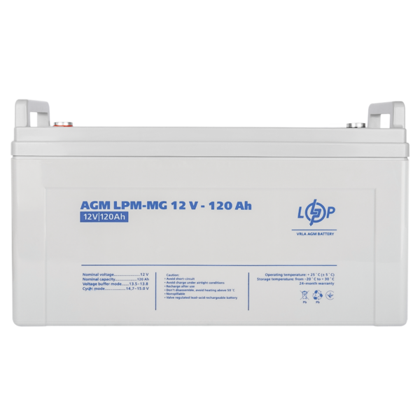 Акумулятор мультигелевий LPM-MG 12V - 120 Ah - Зображення 4