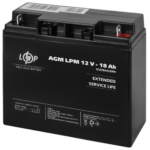 Акумулятор AGM LPM 12V - 18 Ah