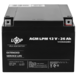 Акумулятор AGM LPM 12V - 26 Ah