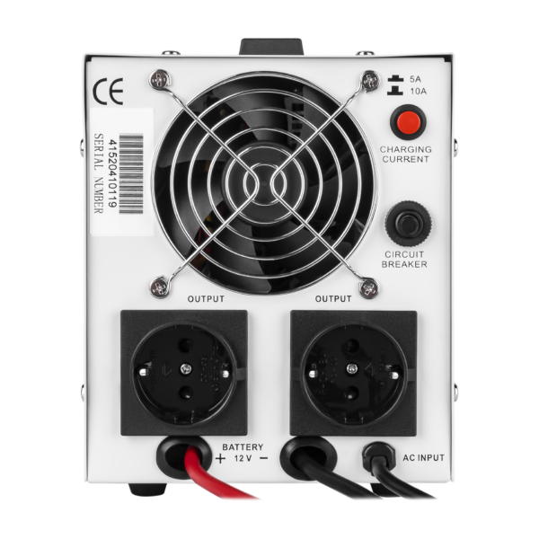 ДБЖ з правильною синусоїдою 12V LPY-PSW-500VA+ (350Вт) 5A/10A - Зображення 6