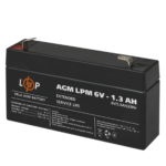 Акумулятор AGM LPM 6V - 1.3 Ah