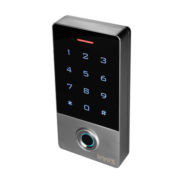 Клавіатура з контролером і зчитувачем відбитків пальців та карт EM-Marine Trinix TRK-1101EFI - Зображення 2