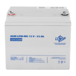 Акумулятор мультигелевий LPM-MG 12V - 33 Ah
