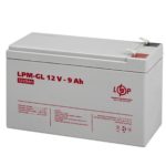 Акумулятор гелевий LPM-GL 12V - 9 Ah