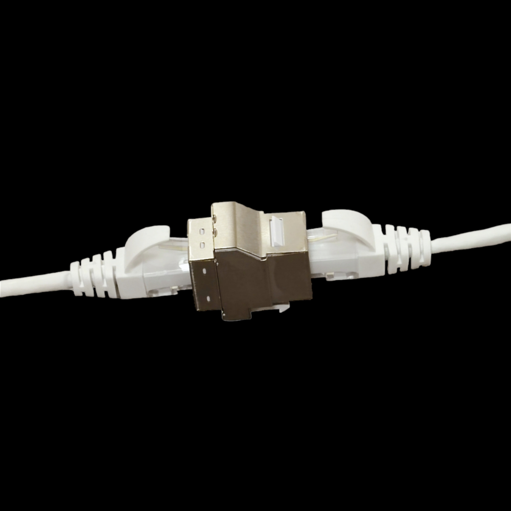 З'єднувач витої пари екранований, STP, KeyStone, кат. 6, під конектори RJ-45 - Зображення 3