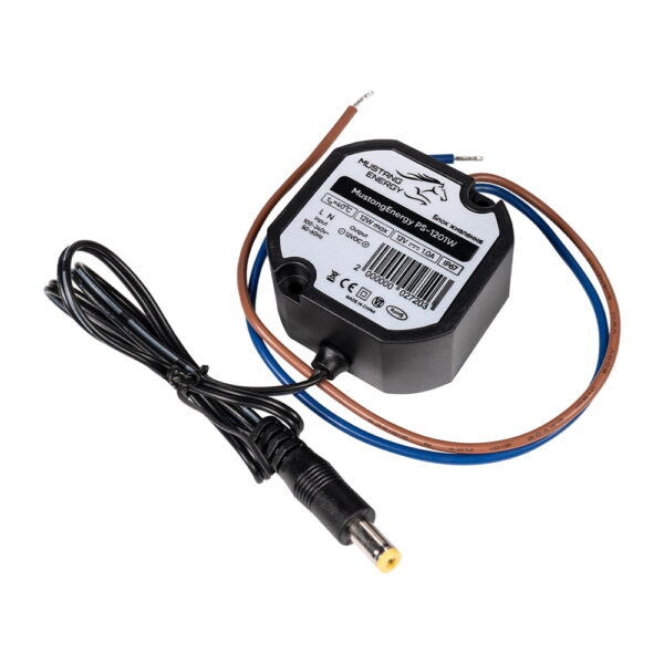 Блок живлення Mustang Energy PS-1201W 12V/1A вологозахищений IP67 — изображение 2