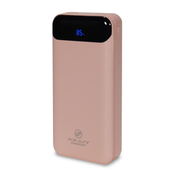 Повербанк 20000mAh Power Bank Kraft KPB-2020FC Pink 22.5W QC3.0 - Зображення 2