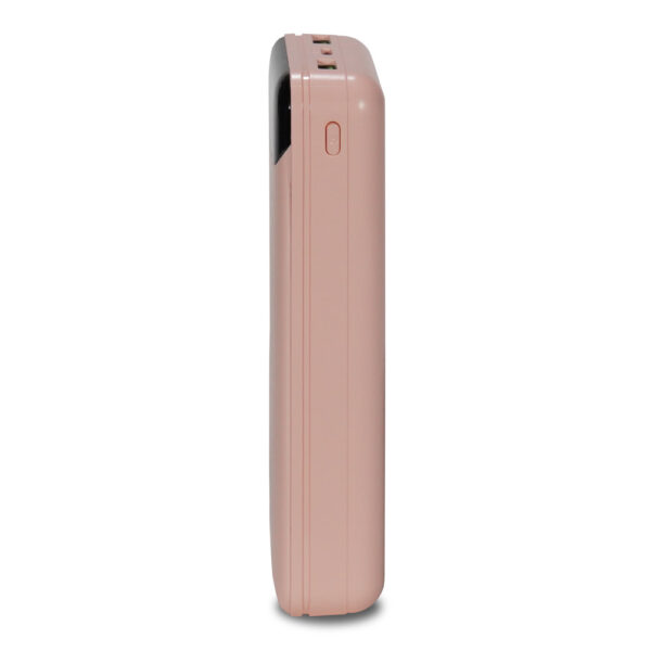 Повербанк 20000mAh Power Bank Kraft KPB-2020FC Pink 22.5W QC3.0 - Зображення 3