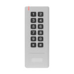 Клавіатура бездротова зі зчитувачем EM-Marine Trinix TRK-2201WR White