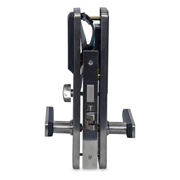 Замок електромеханічний автономний Trinix TRL-5302BT Silver з Bluetooth і зчитувачем Mifare - Зображення 3