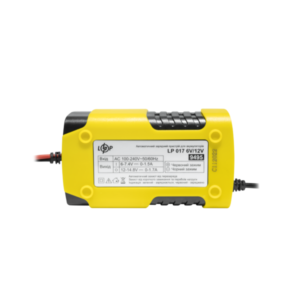 Зарядний пристрій для АКБ LP AC-017 6V-12V 1.7A - Зображення 2