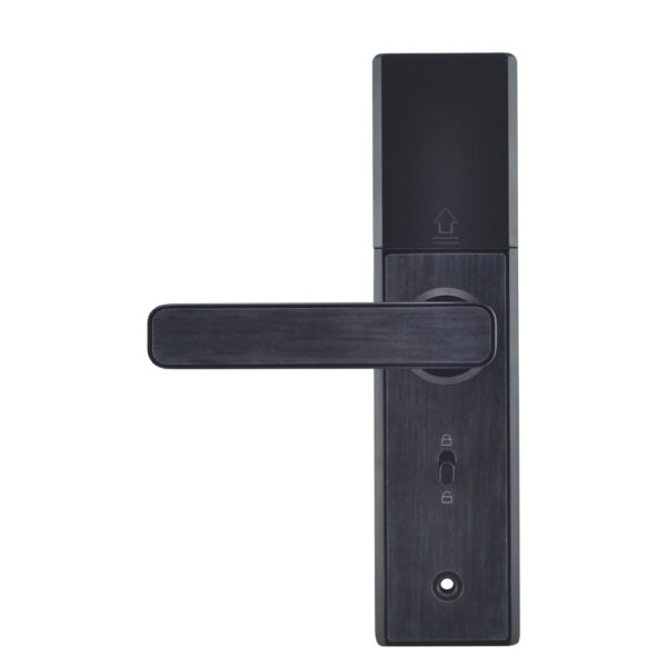 Замок біометричний автономний Trinix TRL-5108BTF Black Right з Bluetooth, зчитувачем відбитків пальців і карт Mifare - Зображення 4