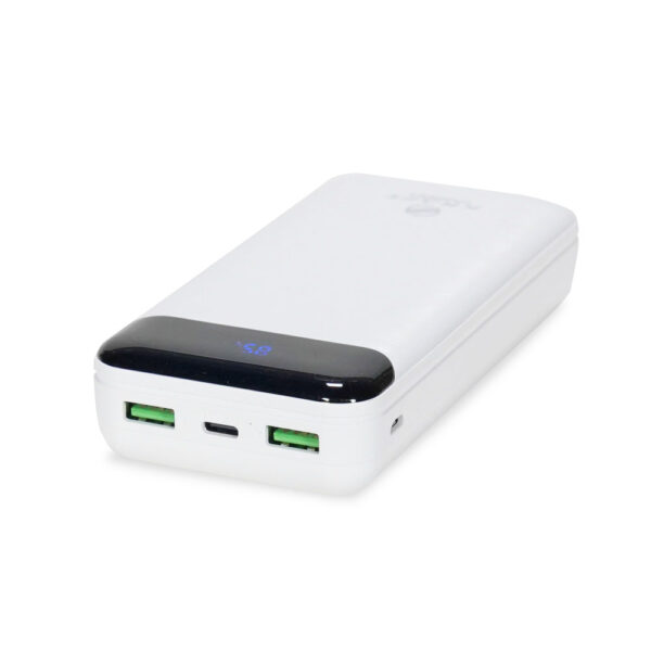 Повербанк 20000mAh Power Bank Kraft KPB-2020FC White 22.5W QC3.0 - Зображення 4