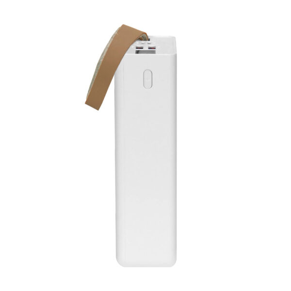 Повербанк 20000mAh Power Bank Kraft KPB-2320FCL White 22.5W QC3.0 LED-ліхтар - Зображення 2