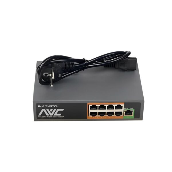 PoE-комутатор 9-портовий NVC-908D - Зображення 4