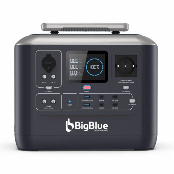 Портативна зарядна станція BigBlue CP1000 1000W 1075.2Wh — изображение 2