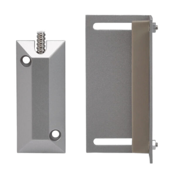 Датчик відчинення магнітоконтактний накладний Trinix СМК 42МК (N) Silver на металеві поверхні - Зображення 2