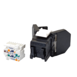 Модуль Keystone UTP RJ45 кат. 6, чорний, Corning