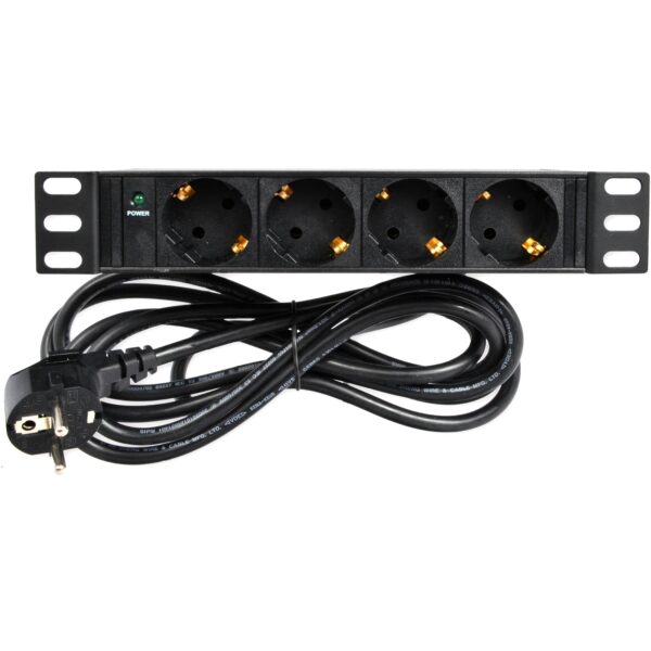 Блок 10" на 4 роз. нім. станд., 16А, 1U - Зображення 4