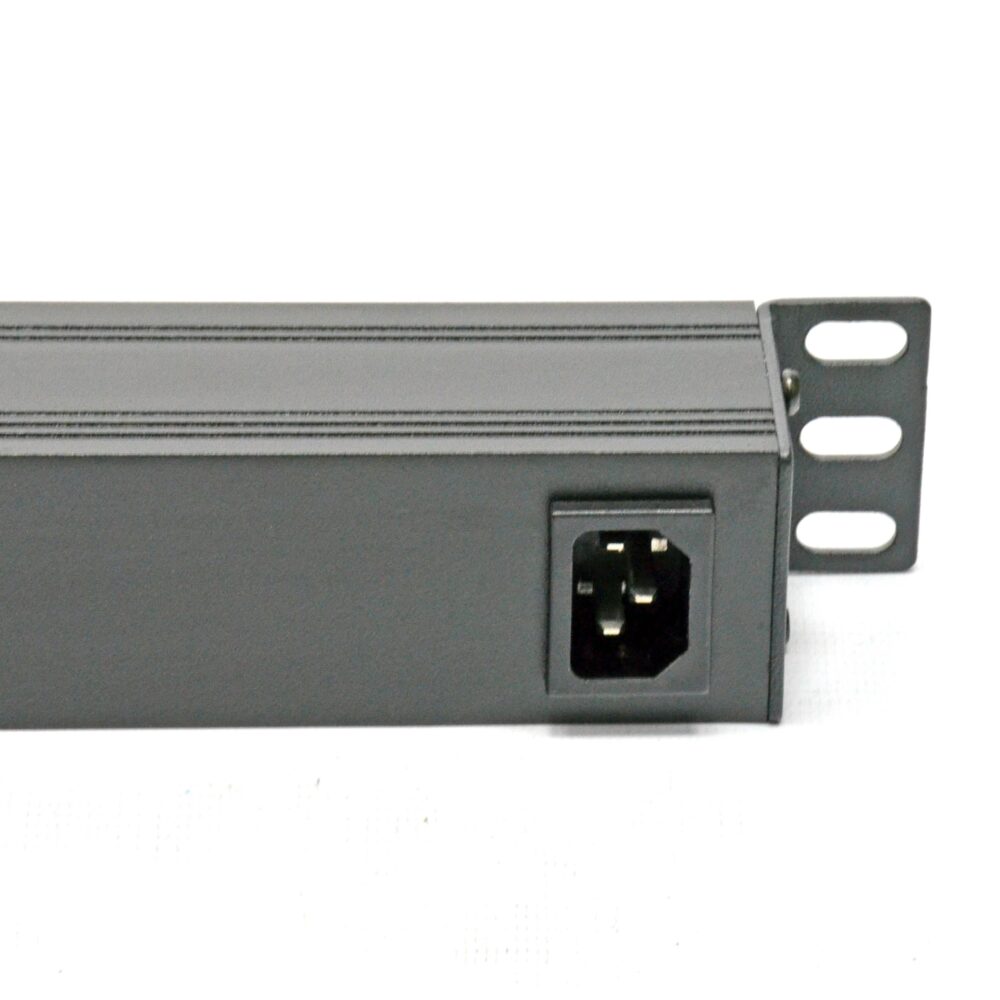 Блок 19" на 6 роз. нім. станд., 10А, 1U, без шнура - Зображення 2