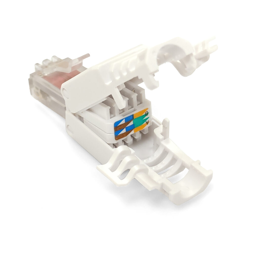 Конектор RJ45 UTP кат. 6, неекранований, безінструментальний - Зображення 3