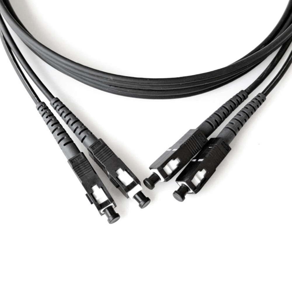 Патчкорд SC/UPC-SC/UPC SM 2м Duplex чорний — изображение 2